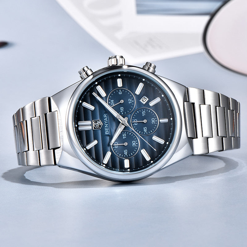 BENYAR Top Brand New Men Watches Luxury Waterproof Sport Quartz Watch Men Clock Reloj Hombre BY-5214M