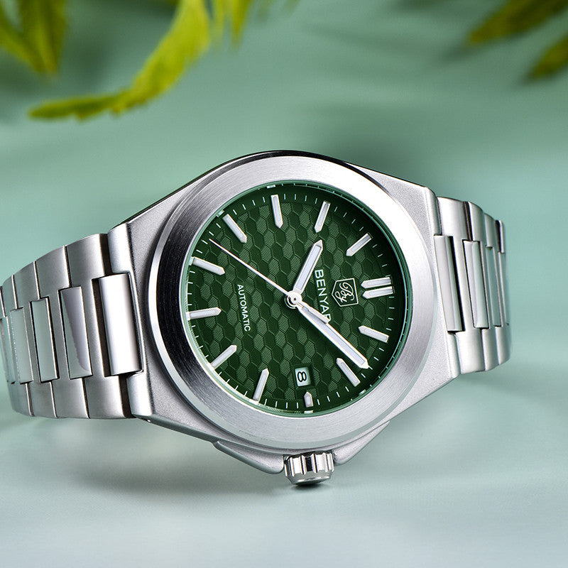 BENYAR Men's Watches Top Brand Luxury Business Automatic Mechanical Watch Men Waterproof Sport Wrist Watches Relogio Masculino BY-5219M