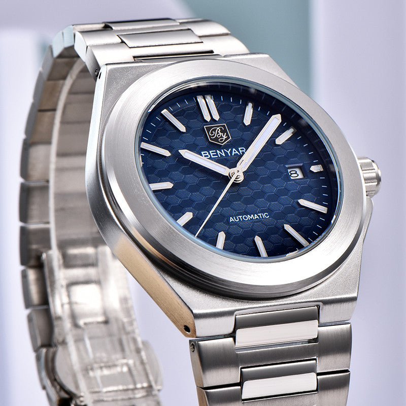 BENYAR Men's Watches Top Brand Luxury Business Automatic Mechanical Watch Men Waterproof Sport Wrist Watches Relogio Masculino BY-5219M