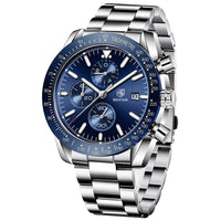 Steel Silver Blue
