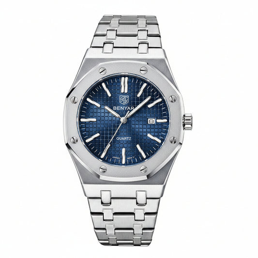 BENYAR 2020 New Luxury Brand Fashion Men Quartz Watches Waterproof Men Sports Watches Relogio Masculino Wristwatches BY-5156 - bule-1