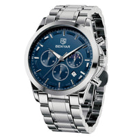 steel silver blue