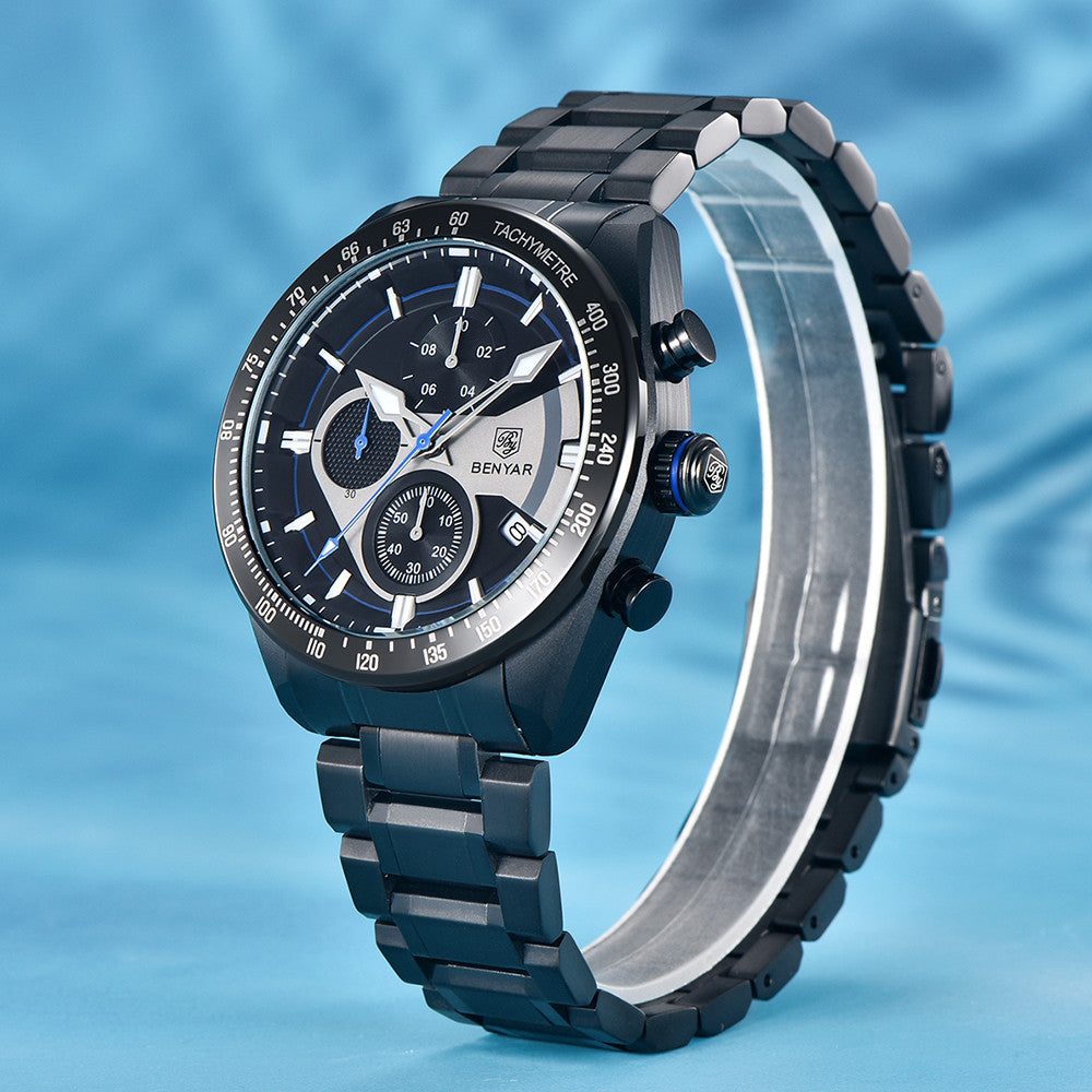 BENYAR Top Brand New Men Watches Luxury Waterproof Sport Quartz Watch Men Clock Reloj Hombre BY-5201