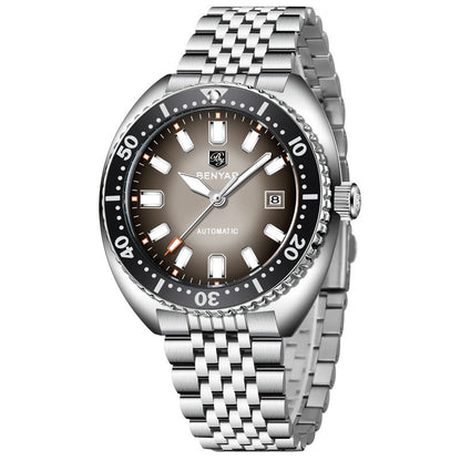 BENYAR Men's Watches Top Brand Luxury Business Automatic Mechanical Watch Men Waterproof Sport Wrist Watches Relogio Masculino BY-5211 - Coffee-1