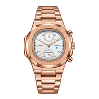 Rose Gold & White