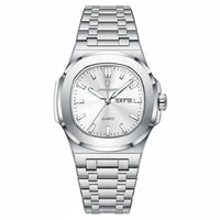 Silver & White