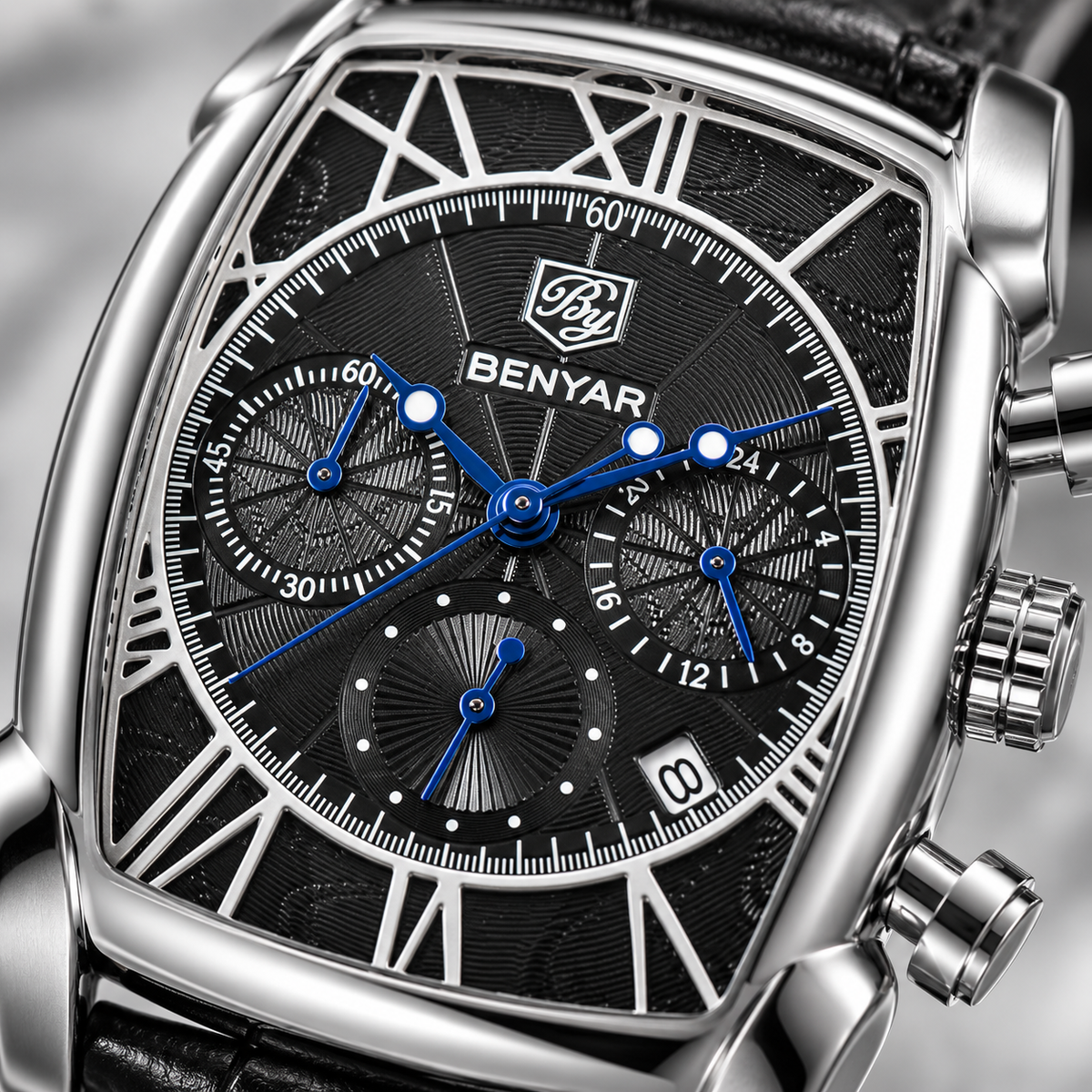 The Ashford Field Chronograph - detalhe do mecanismo