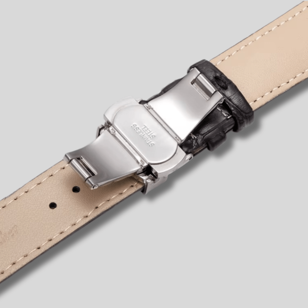 20mm Genuine Leather Watch Strap Set