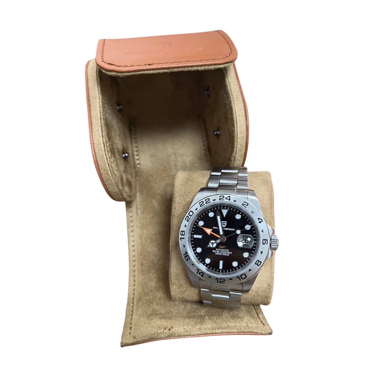 Premium Double Watch Travel Case
