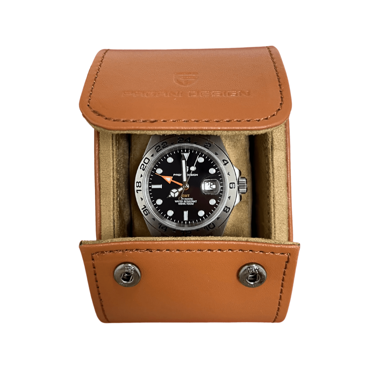 Premium Double Watch Travel Case