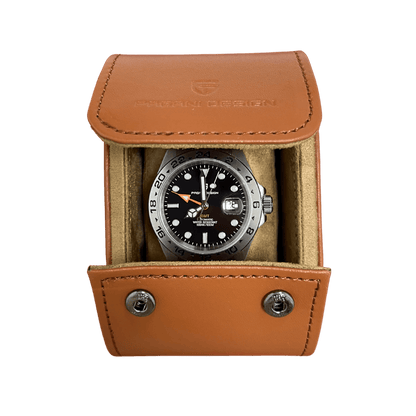 Premium Double Watch Travel Case