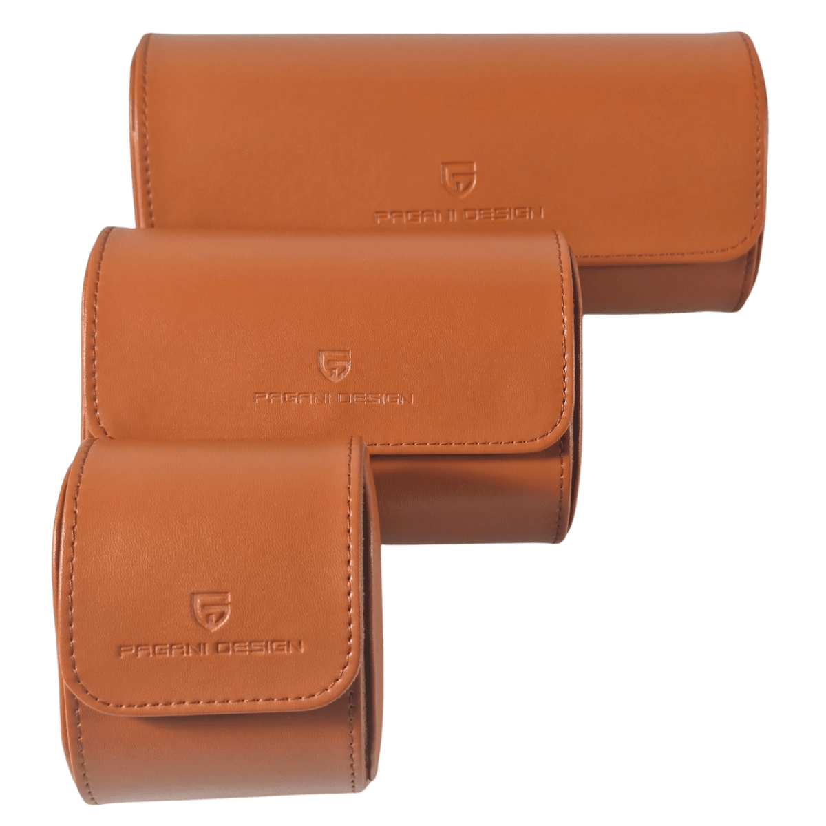 Premium Double Watch Travel Case